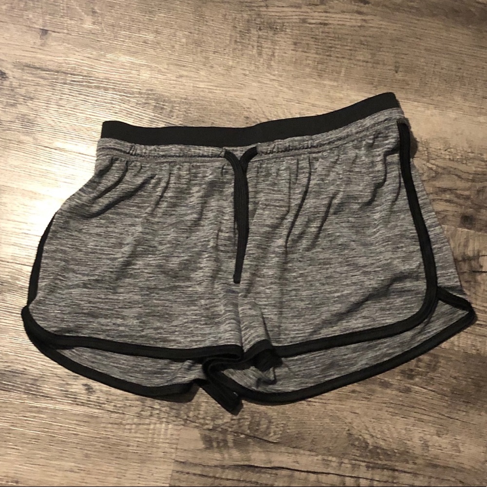 Gray Activewear Shorts Size Large
